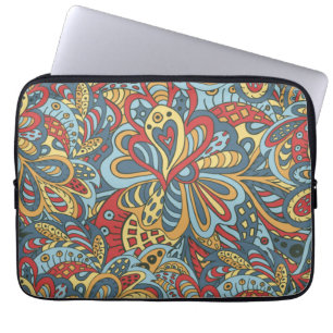 Floral And Glamour Seamless Pattern Fashion Cute Laptop Sleeve