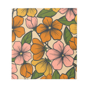 Floral And Glamour Seamless Pattern   Notepad