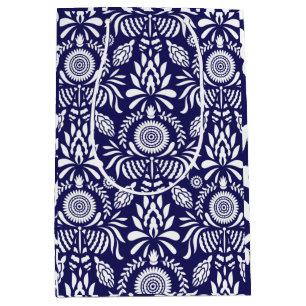 Floral And Glamour Seamless Pattern So Cute Medium Gift Bag