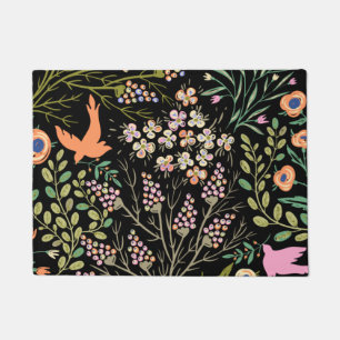 Floral And Glamour Seamless Pattern Summer Colour  Doormat