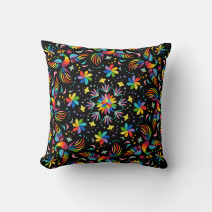 Floral And Glamour Seamless Pattern Summer Cushion