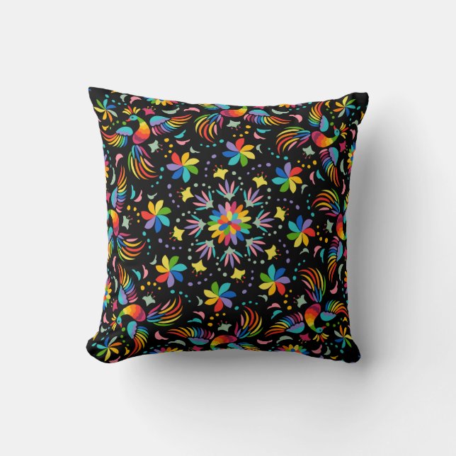 Floral And Glamour Seamless Pattern Summer Cushion (Front)