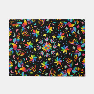 Floral And Glamour Seamless Pattern Summer Doormat