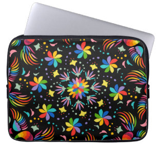 Floral And Glamour Seamless Pattern Summer Laptop Sleeve