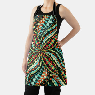 Floral And Glamour Seamless Stylish           Apron