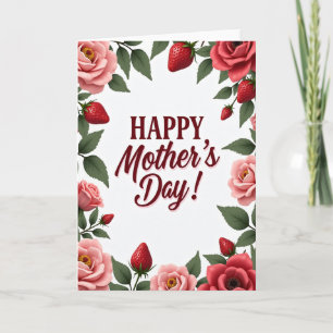 Floral Appreciation Message Card