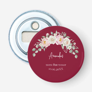 Floral Arch Birthday Personalised Opener