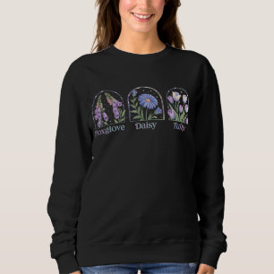 Floral Arches T-Shirt – Dreamy Foxglove, Daisy Sweatshirt