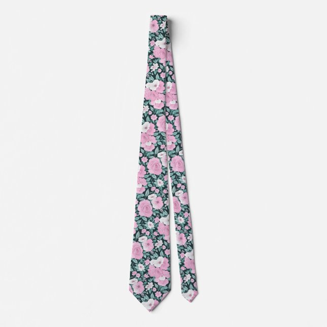 Floral Aroma Tie (Front)