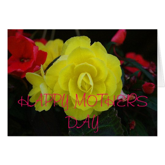 Floral arrangement card