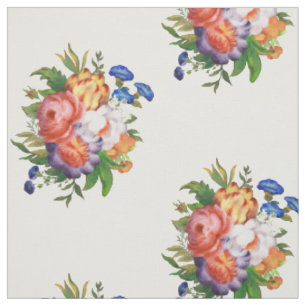 floral arrangement fabric