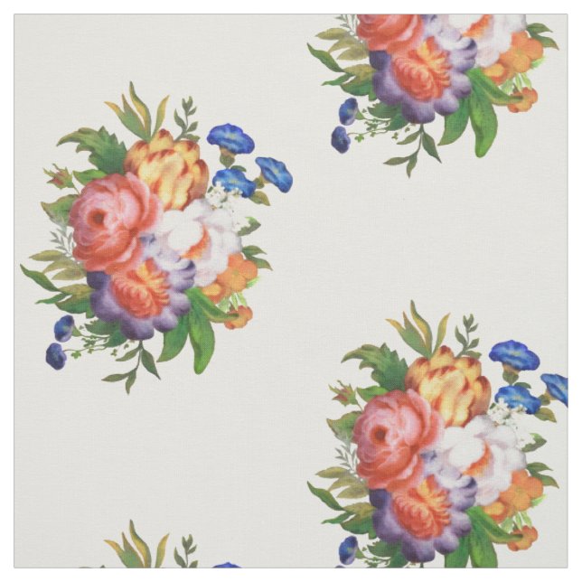 floral arrangement fabric (Swatch)