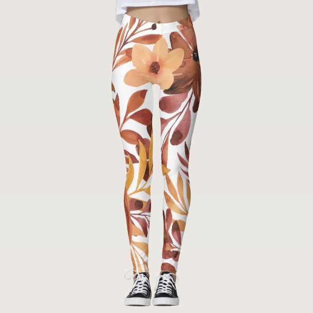 Floral Arrangements Leggings (Front)