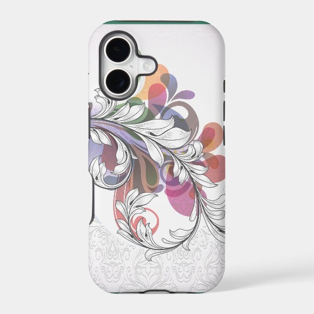 Floral Array Phone Case (Back)