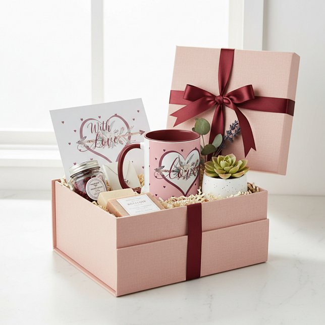 Floral arrow valentine mug (Creator Uploaded)