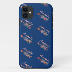 Floral arrows personalized  iPhone 11 case
