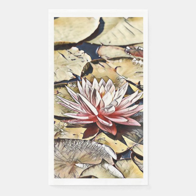 Floral art 01-23 napkin (Front)