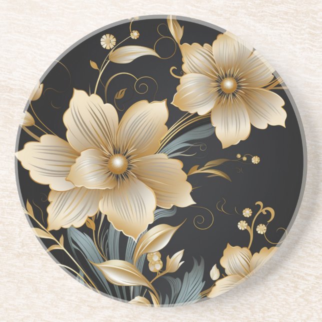 FLORAL ART #2 COASTER (Front)