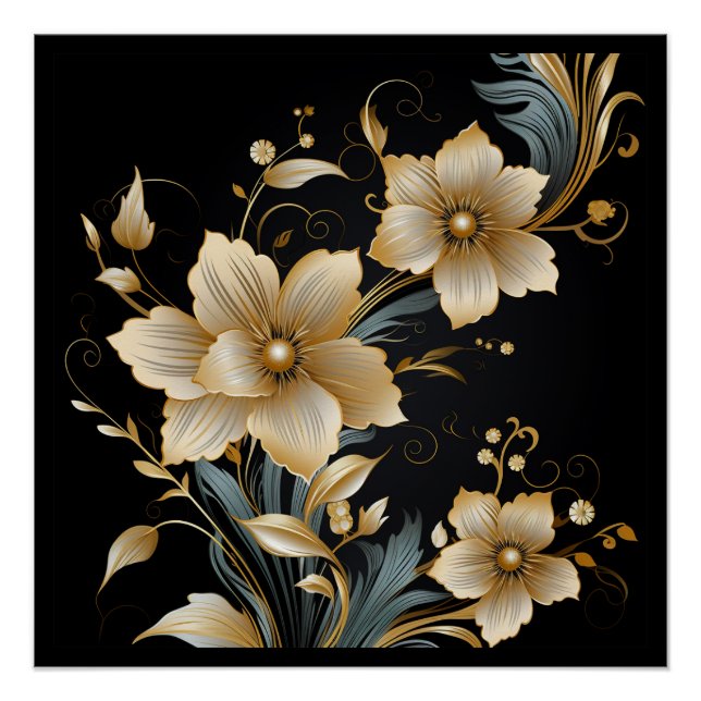 FLORAL ART #2 POSTER (Front)