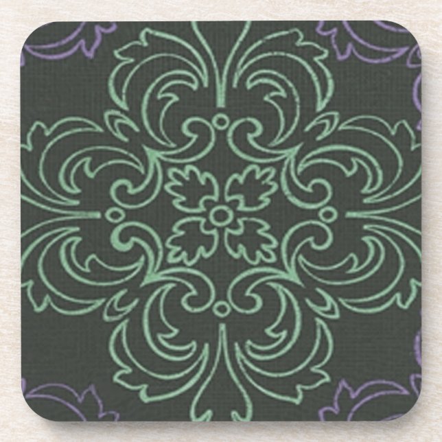 Floral Art Coasters (Front)