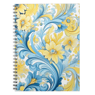 Floral art in Ukrainian motifs Notebook