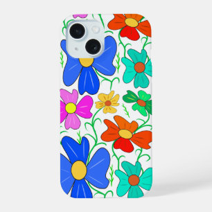 Floral art iPhone 15 case