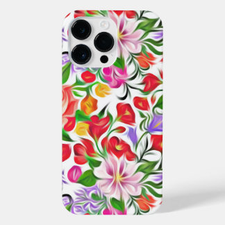 Floral Art  iPhone 14 Pro Max Case