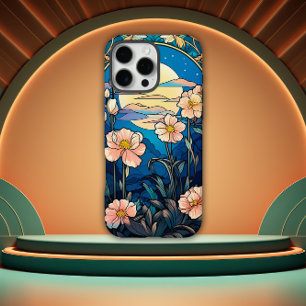 Floral Art Nouveau Inspired iPhone 16 Pro Max Case