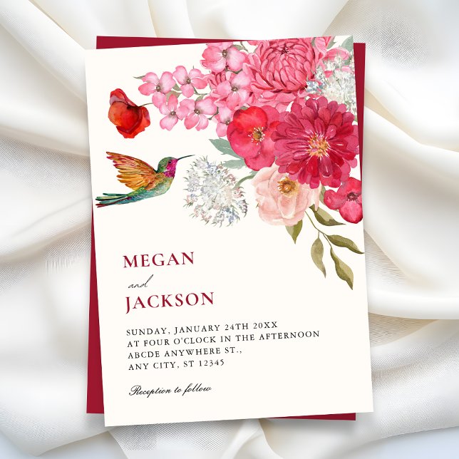 Floral art wedding save the date (Creator Uploaded)