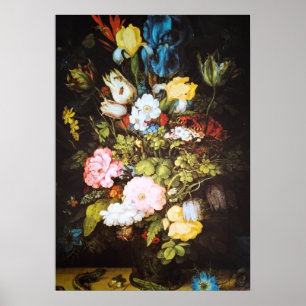 Floral Artwork Japanese Flower Poster