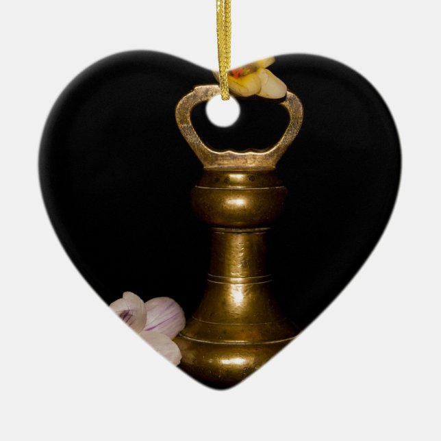 Floral Attraction Ceramic Tree Decoration (Front)