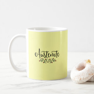Floral Austenite Coffee Mug