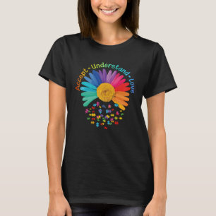 Floral Autism Awareness Daisy Flower for Autism Mo T-Shirt