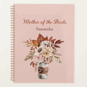 Floral Autumn Fall Colours Mother of Bride Wedding Planner