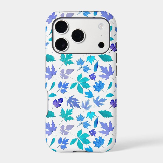 Floral Autumn Leaf Pattern Design-36566 (Back)
