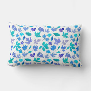 Floral Autumn Leaf Pattern Design-36566 Lumbar Cushion