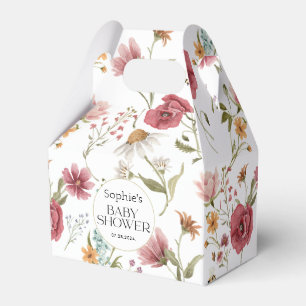 Floral Baby Shower  Favour Box