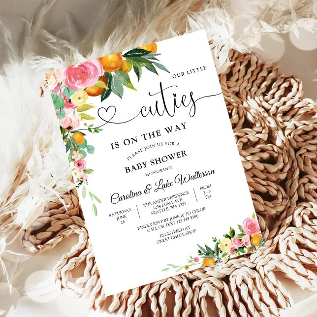 Floral Baby Shower Invitation (Creator Uploaded)