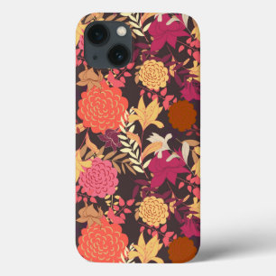 Floral background 2 iPhone 13 case