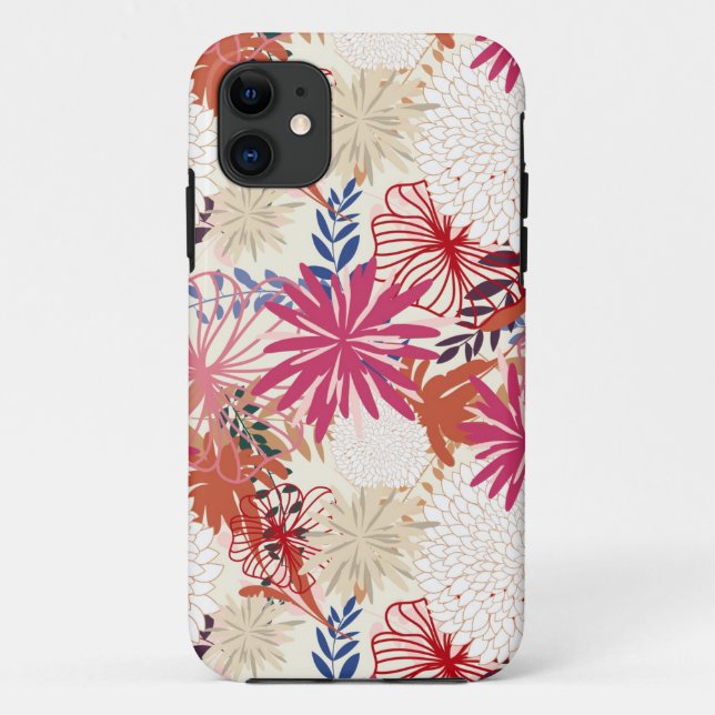 Floral background 3 Case-Mate iPhone case (Back)