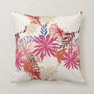 Floral background 3 cushion