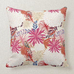 Floral background 3 cushion