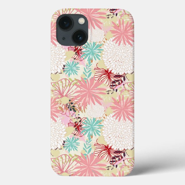 Floral background 4 Case-Mate iPhone case (Back)