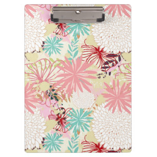 Floral background 4 clipboard