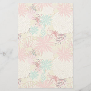 Floral background 4 stationery