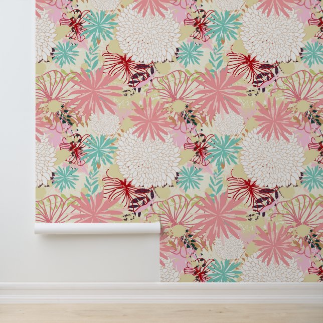 Floral background 4 wallpaper (Application)