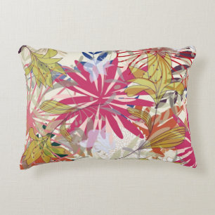 Floral background 6 decorative cushion