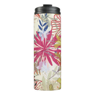 Floral background 6 thermal tumbler