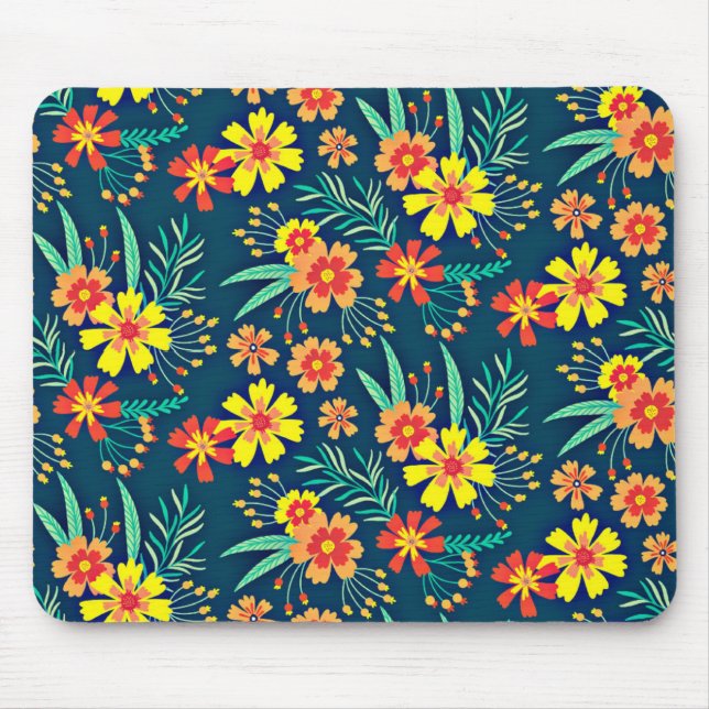 Floral Background Beautiful Design-46566 Mouse Pad (Front)
