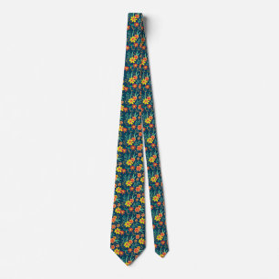 Floral Background Beautiful Design-46566 Tie